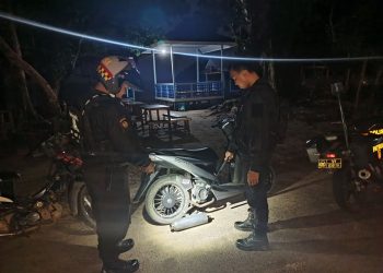 Polres Kayong Utara Tindak Pelanggaran Jam Malam dan Knalpot Brong dalam Patroli Malam SATSAMAPTA
