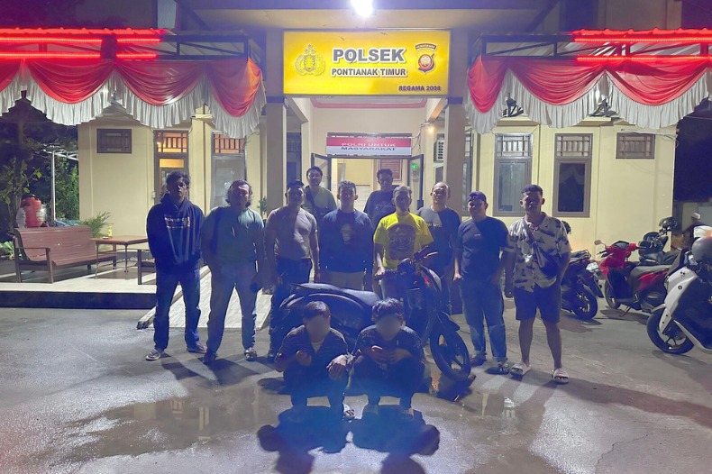 Tim Macan Raya Ringkus Dua Remaja Spesialis Curanmor, Begini Kronologinya