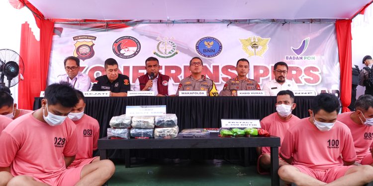 Polda Kalbar Musnahkan Puluhan Kilogram Sabu dan Ribuan Pil Ekstasi, Ratusan Ribu Jiwa Terselamatkan
