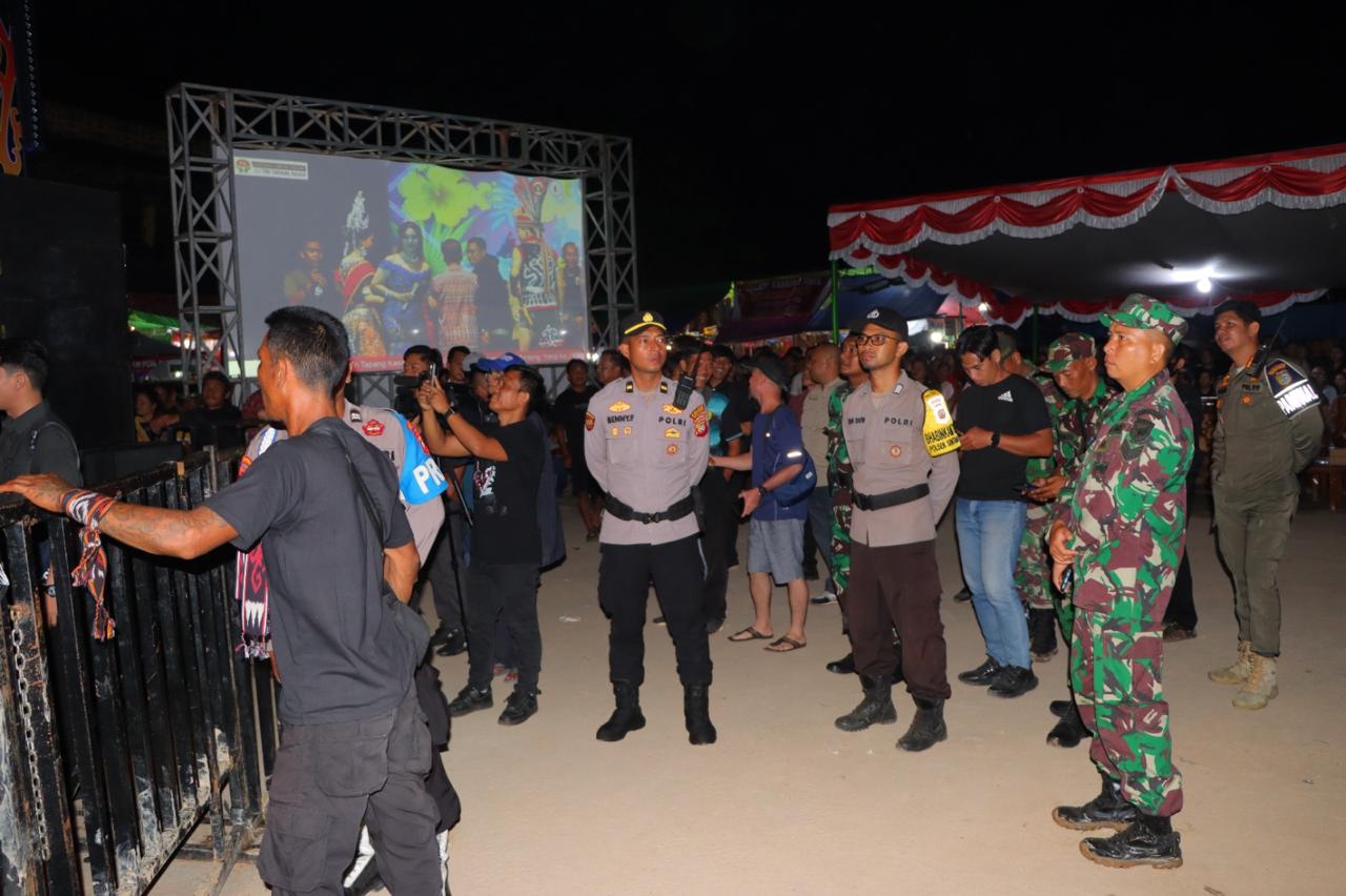 Penutupan Gawai Dayak ke-12 Berlangsung Meriah dan Aman, Polres Sintang Sukses Atasi Kemacetan