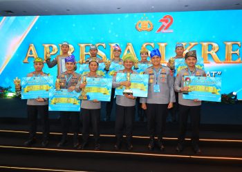 Borong 6 Piala, Polres Bengkayang Tampil sebagai Juara Umum Ketahanan Pangan Nasional Tingkat Polres