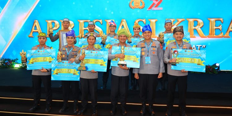 Borong 6 Piala, Polres Bengkayang Tampil sebagai Juara Umum Ketahanan Pangan Nasional Tingkat Polres