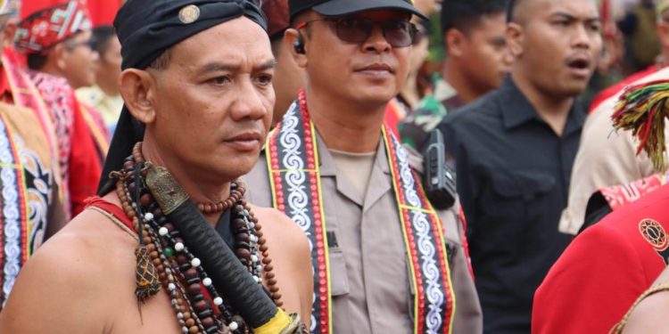 Gawai Adat Dayak Nosu Minu Podi XXI Resmi Dibuka, Simbol Persahabatan dan Pelestarian Budaya di Tanah Sabang Merah