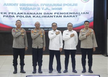 Polda Kalbar Sambut Audit Kinerja Itwasum Polri, Kapolda Tekankan Transparansi dan Perbaikan Berkelanjutan