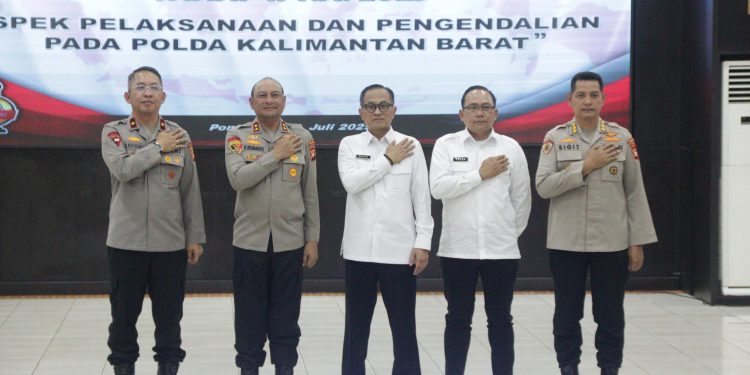 Polda Kalbar Sambut Audit Kinerja Itwasum Polri, Kapolda Tekankan Transparansi dan Perbaikan Berkelanjutan
