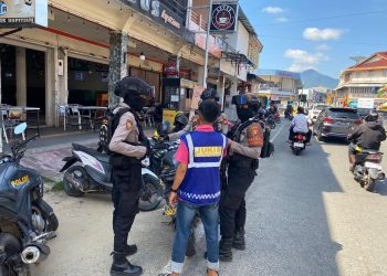 Patroli Perintis Presisi Sat Samapta Polres Singkawang Sasar Titik Rawan Guna Jaga Kondusivitas Kota