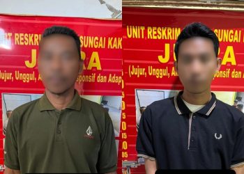 Thomas Ditusuk 5 Kali di Warung Kopi, Polisi Tangkap Ayah dan Anak Pelaku Pengeroyokan, Dua Buron