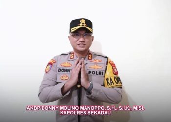 Ucapkan Selamat Gawai Dayak ke XIV 2025, Kapolres Sekadau AKBP Donny Ajak Jaga Kamtibmas