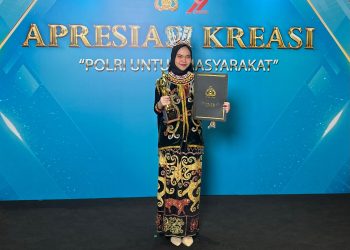 Ismayanti Warga Melawi Raih Juara III Tiktok Kategori Umum pada ajang Awarding Day Kapolri