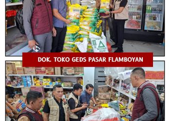 Satgas Pangan Polda Kalbar Cek Harga dan Stok Beras di Kota Pontianak