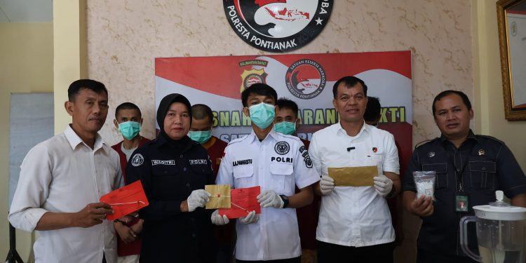 Sat Resnarkoba Polresta Pontianak Musnahkan 112,49 Gram Sabu, Selamatkan 1.120 Orang dari Bahaya Narkoba