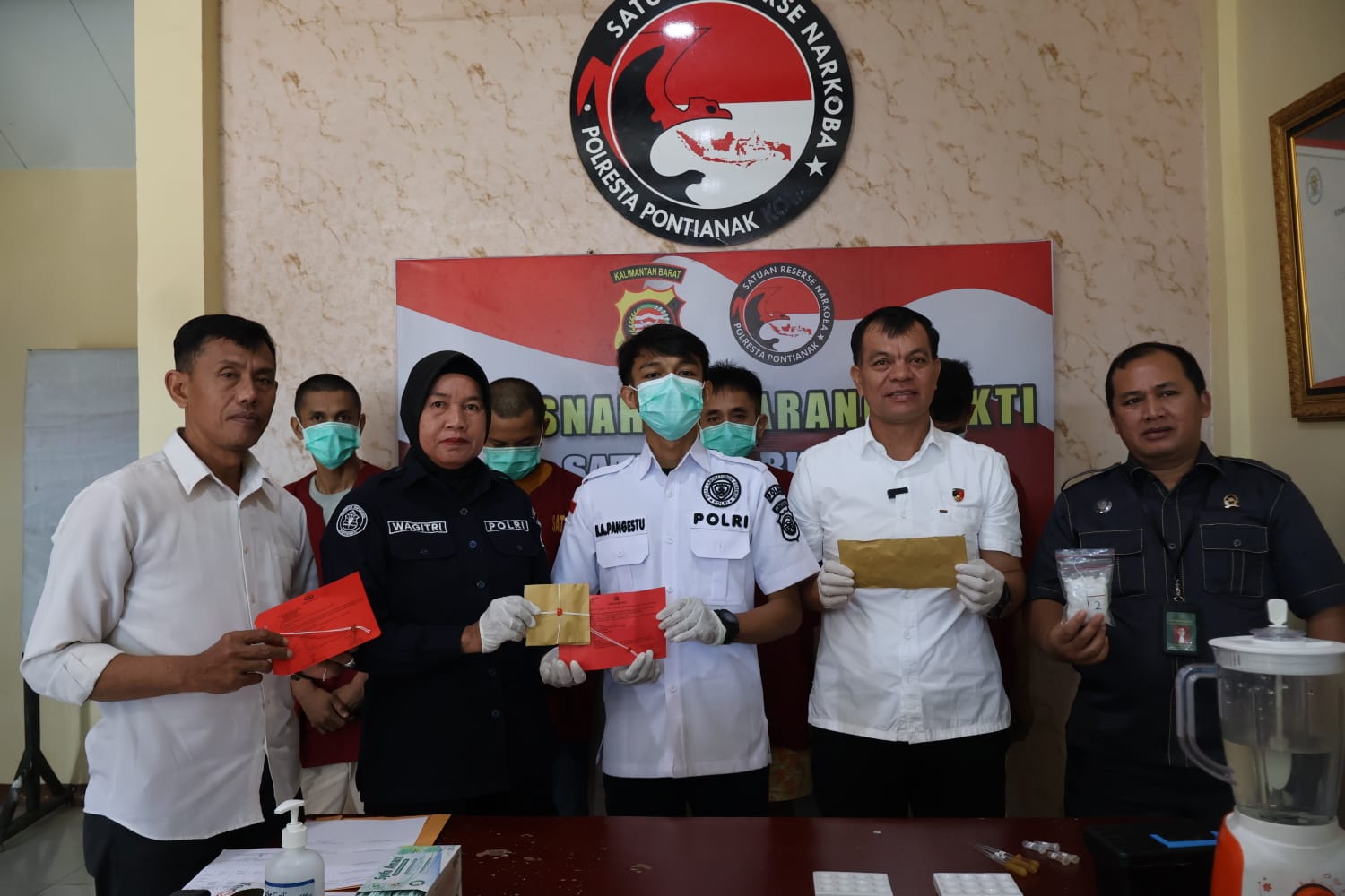 Sat Resnarkoba Polresta Pontianak Musnahkan 112,49 Gram Sabu, Selamatkan 1.120 Orang dari Bahaya Narkoba