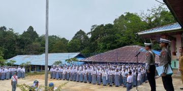 Hari Lalu Lintas Bhayangkara ke-70, Satlantas Polres Sekadau Sosialisasi Keselamatan di SMA Negeri 1
