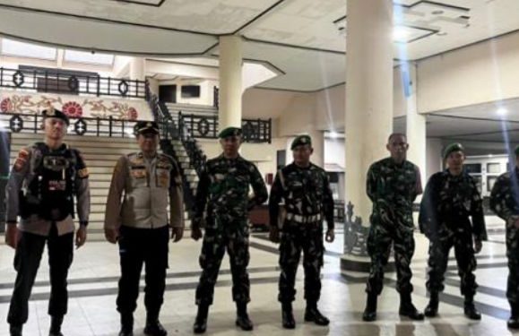 Pontianak Aman, Polresta–Kodim Sisir Jalan Protokol hingga DPRD Kalbar