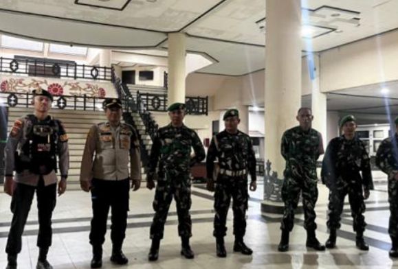 Pontianak Aman, Polresta–Kodim Sisir Jalan Protokol hingga DPRD Kalbar