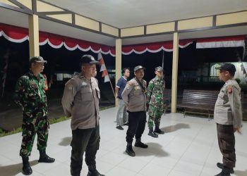 Patroli Skala Besar TNI-Polri Jaga Kamtibmas di Wilayah Singkawang Tengah